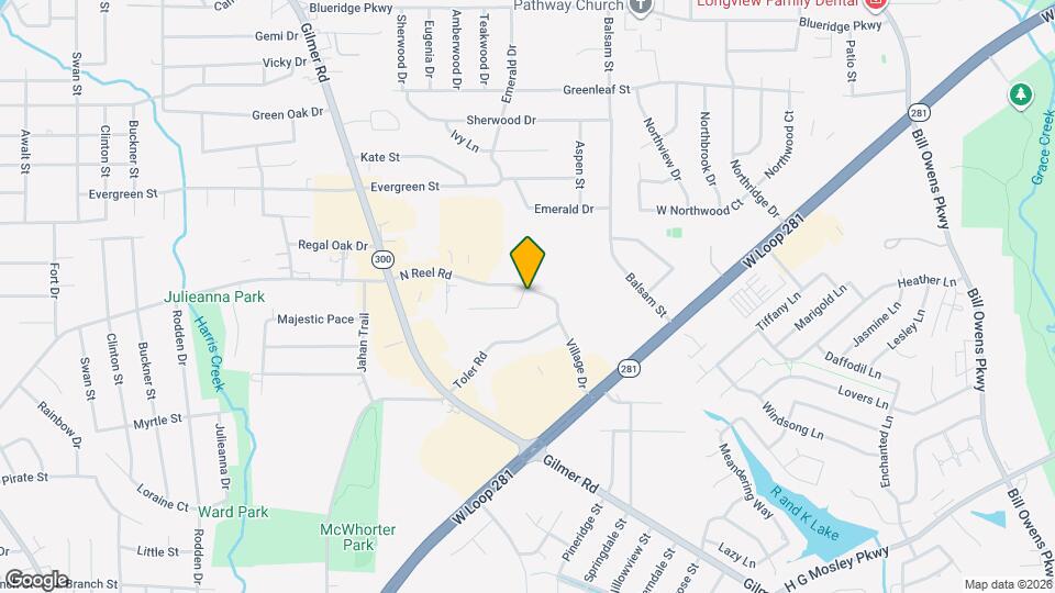 2200 Woodgrove Lane Map and Location Details