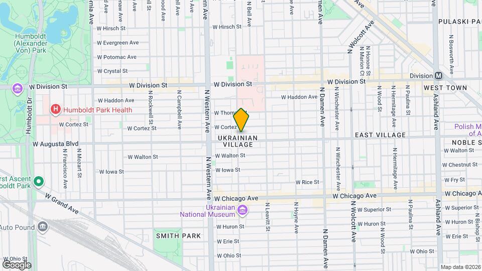 1009 N Oakley Blvd, Unit 2E Mapa y Detalles de la Ubicación
