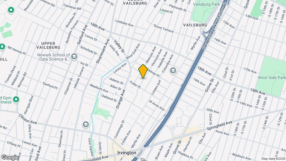 321 Vermont Ave, Unit 0 Map and Location Details