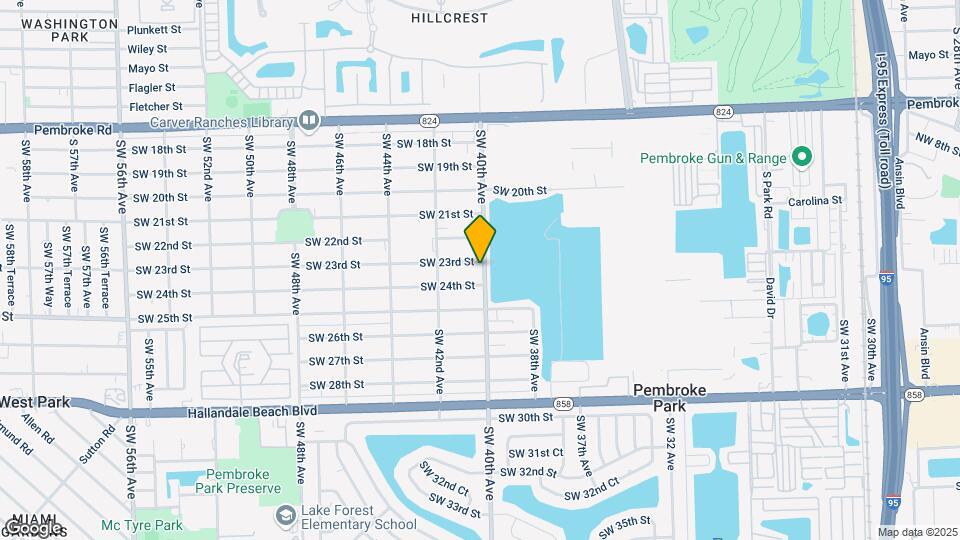 4000-4010 SW 23rd St Map and Location Details