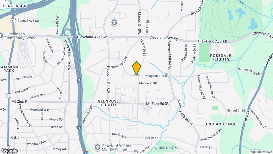 2889 Macon Dr SE Map and Location Details
