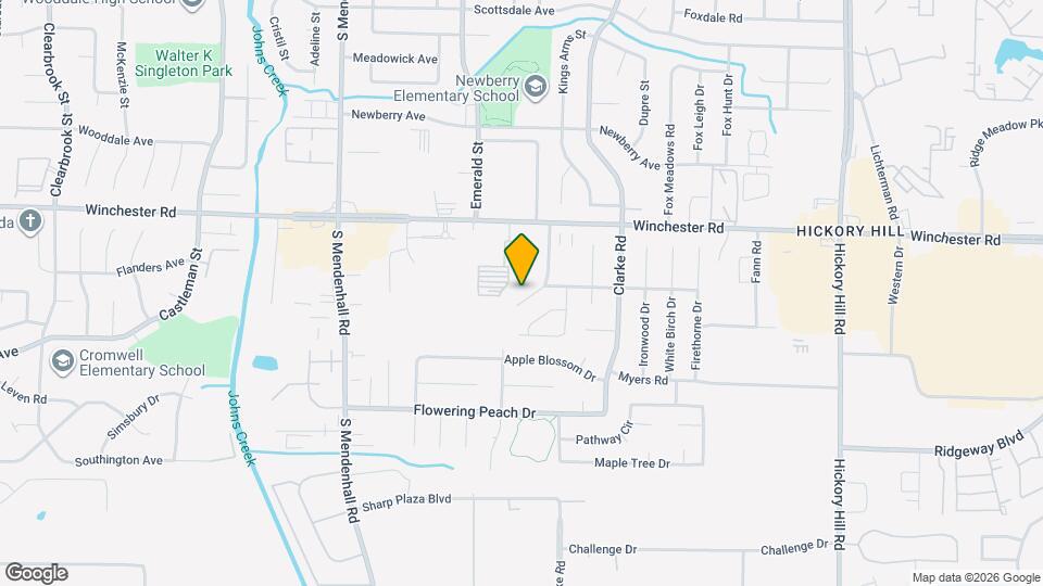 3693 Hyacinth Dr Map and Location Details