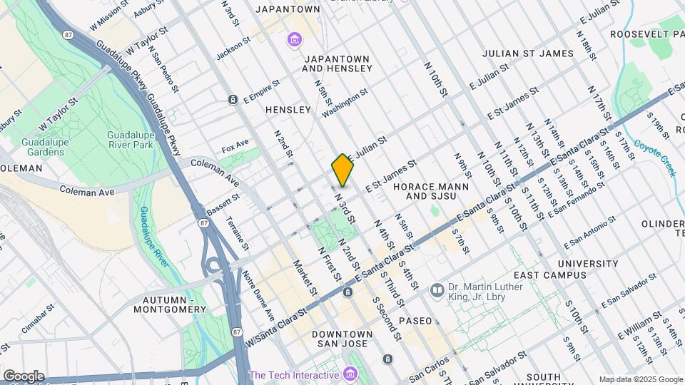 232 N 3rd St Map and Location Details