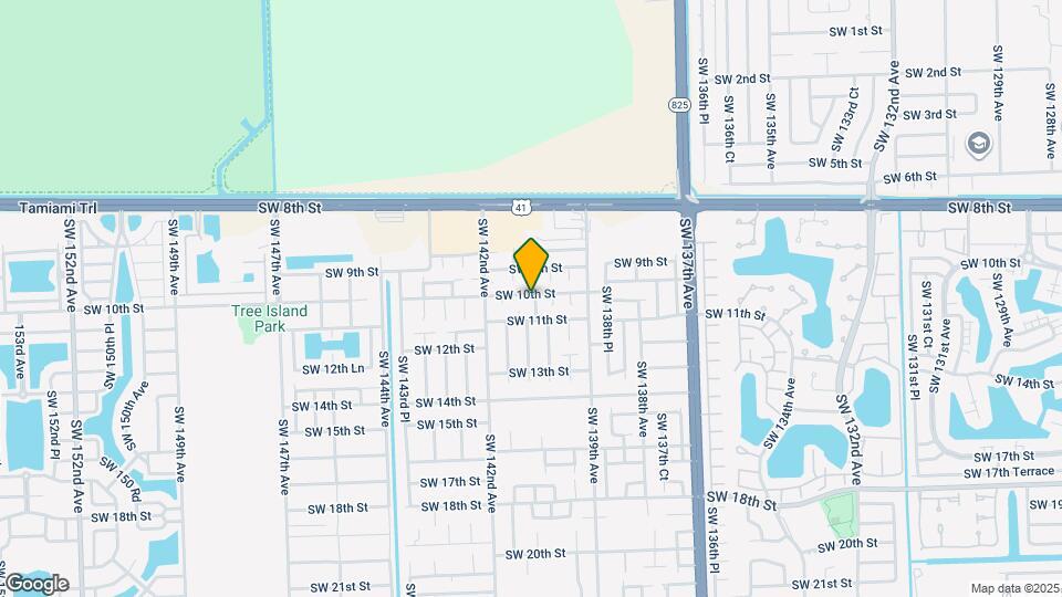 1000 SW 140th Ave Map and Location Details