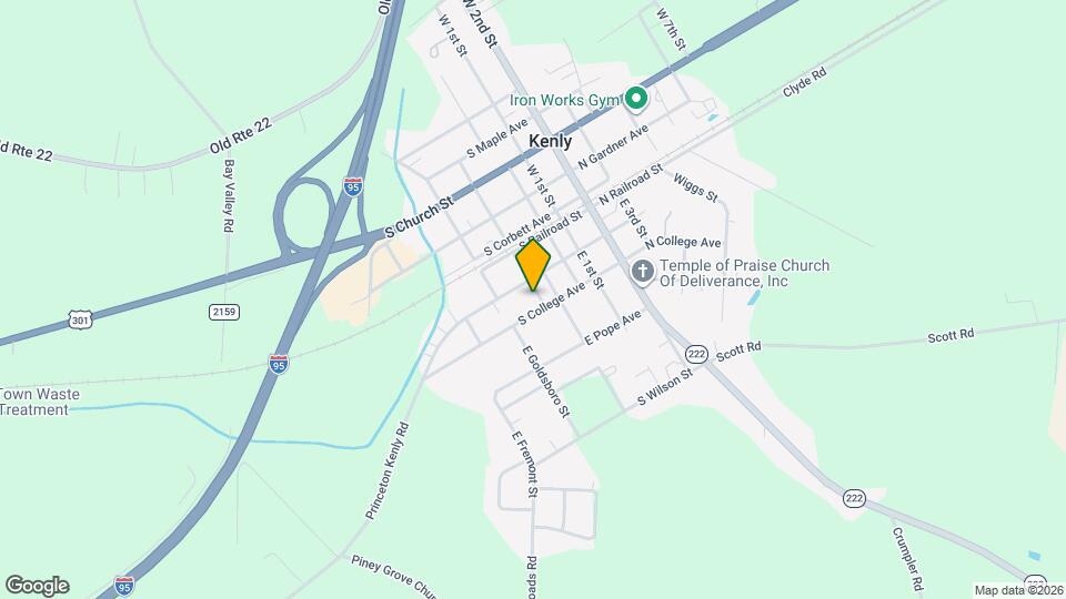 206 E Grady St Map and Location Details