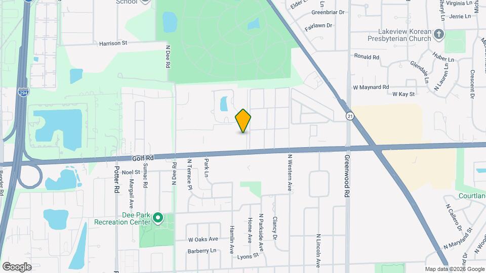 9612 Golf Ter Map and Location Details