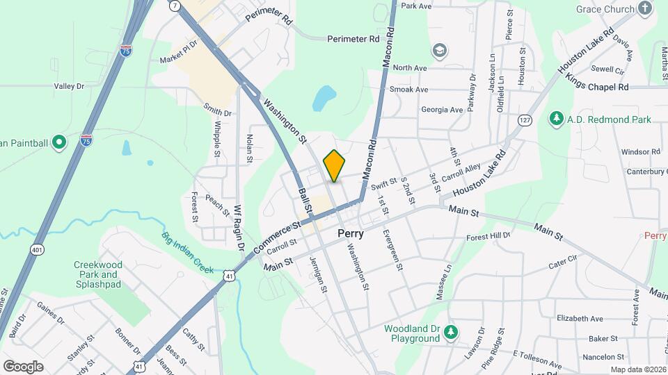 1108 Washington St Map and Location Details