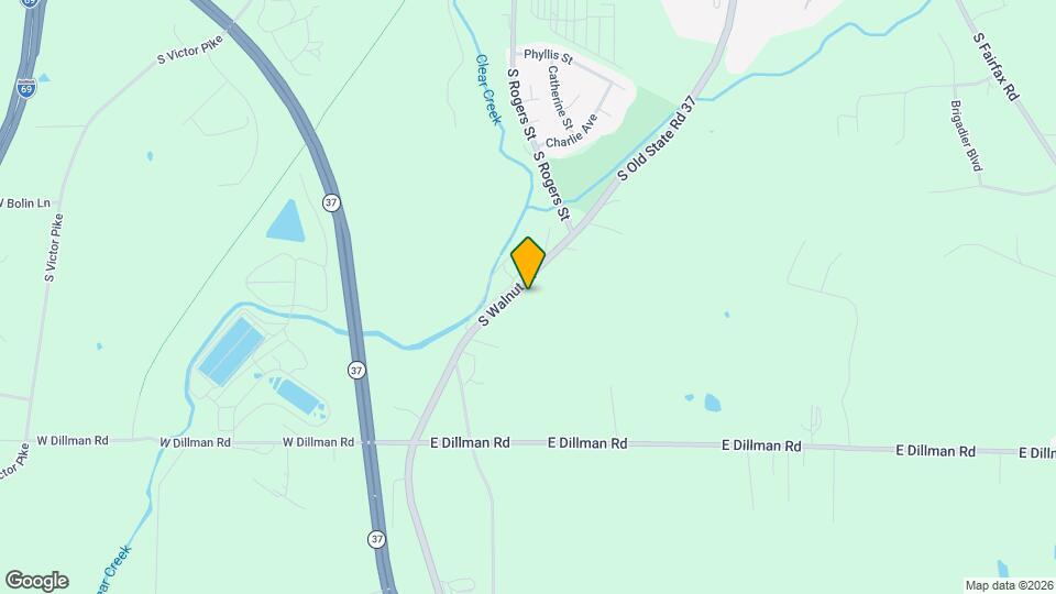 6285 S Old State Rd 37 Map and Location Details