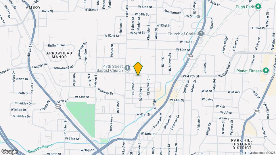 4619 Marion St Map and Location Details