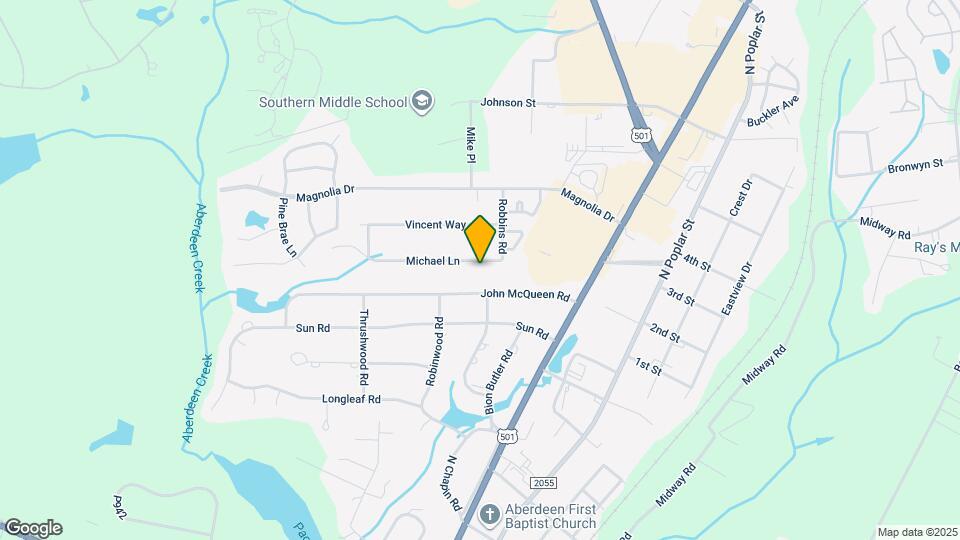 111 Michael Ln Map and Location Details