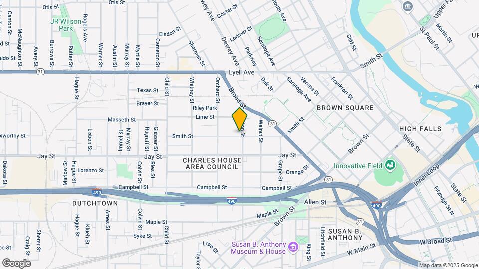 323 Saxton St Map and Location Details