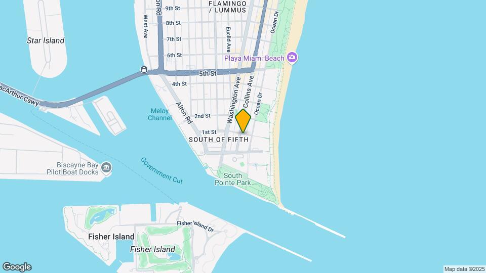 61 Collins Ave, Unit 304 Map and Location Details