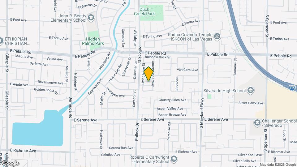 868 Worrell Ave Map and Location Details