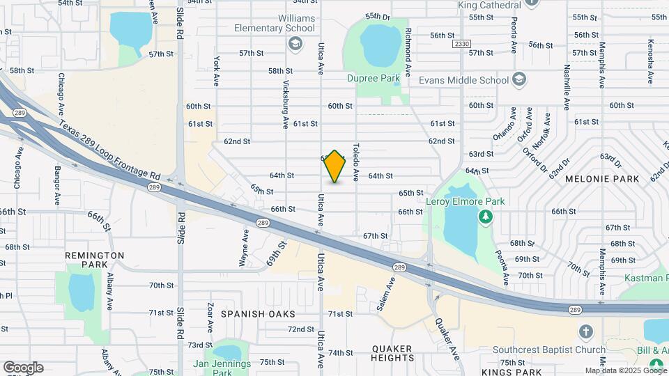 4714 65th St Map and Location Details