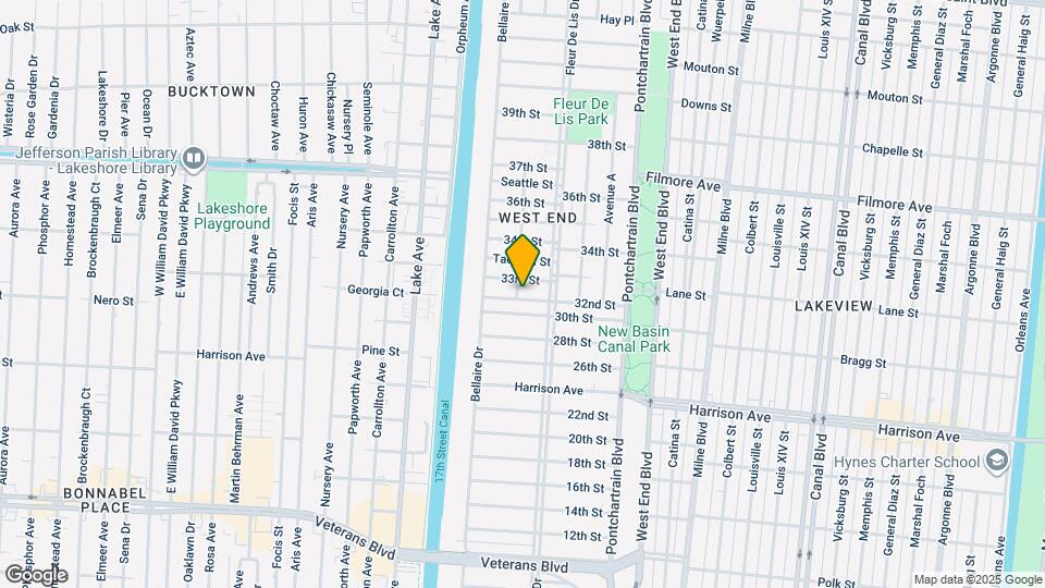 6401 Center St Map and Location Details