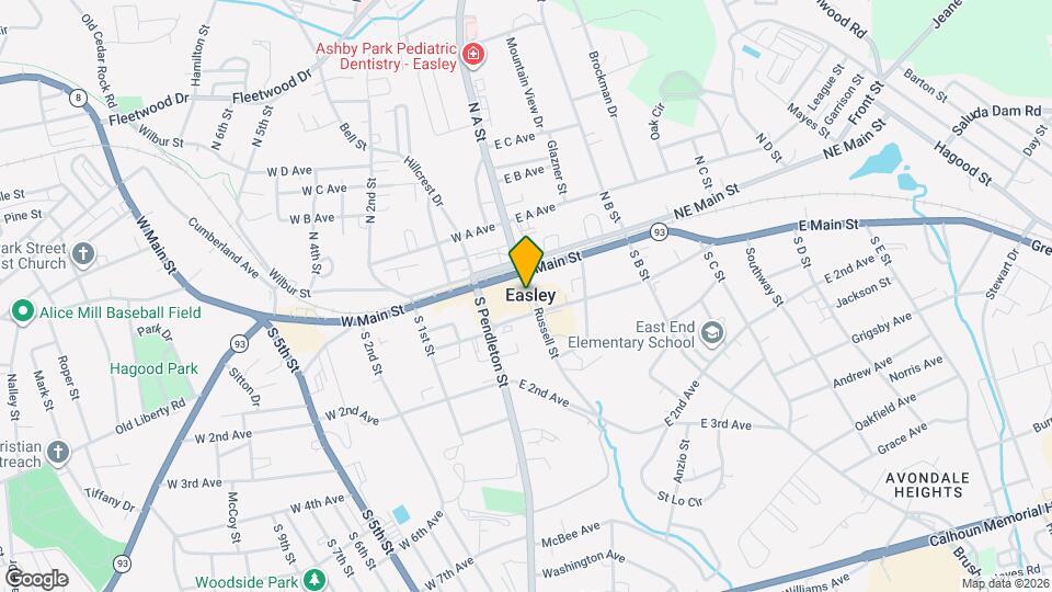 102 Russell St Map and Location Details