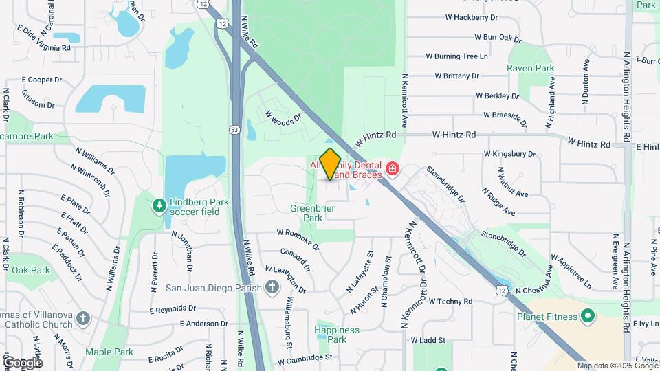 2734 N Greenwood Ave Map and Location Details