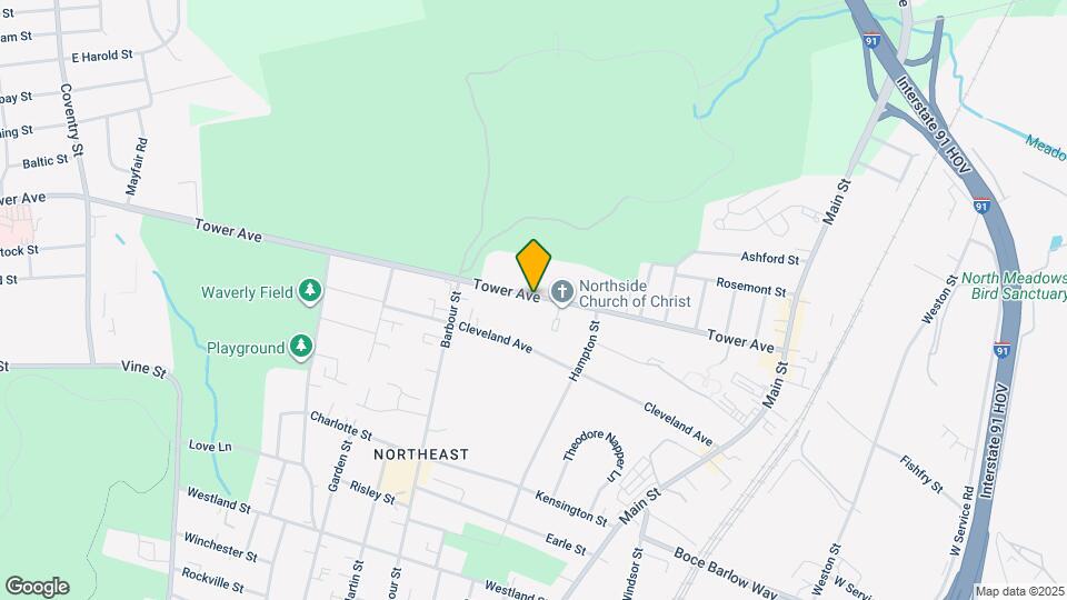 217 Tower Ave Map and Location Details