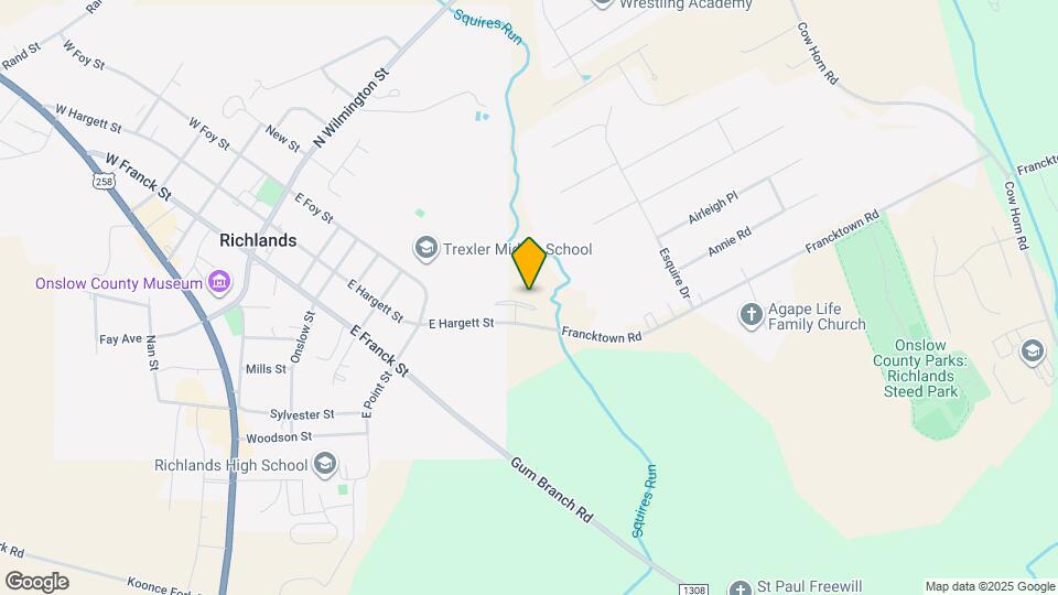 309 Winstead Lp Map and Location Details