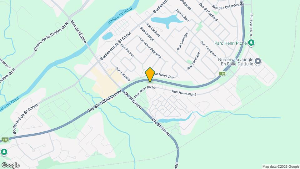 9730-9732-9734 Henri-Piché Rue Map and Location Details