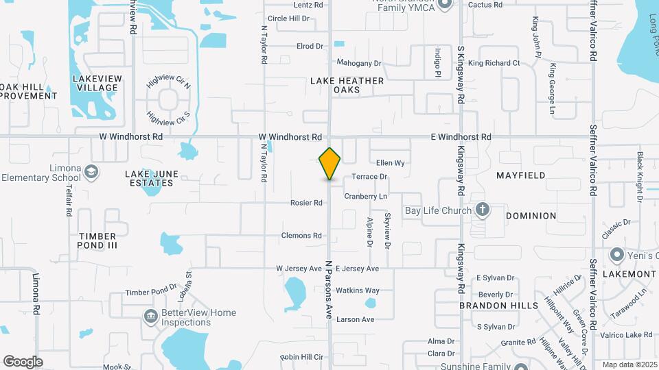 1112 N Parsons Ave Map and Location Details