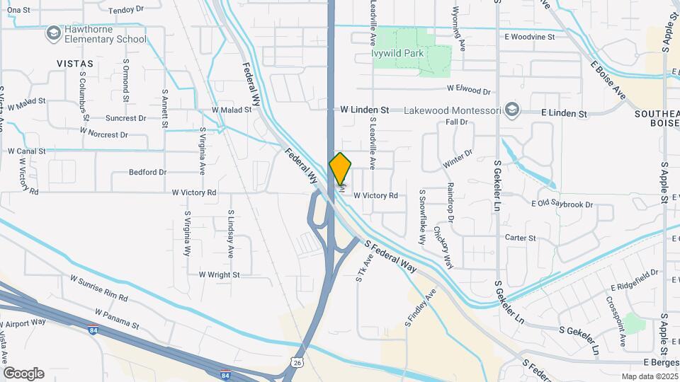 2989 S Ivy St Map and Location Details