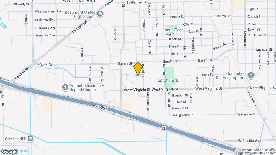 4405 Pradice St Map and Location Details