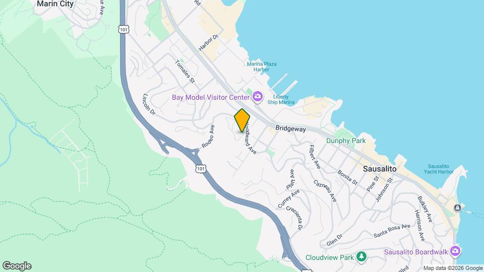 Sausalito Towers Apartments Map and Location Details