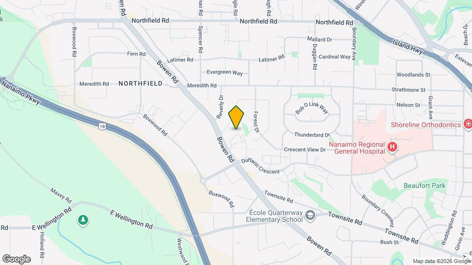 1910-1910 Bowen Rd Map and Location Details