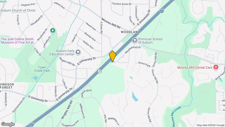 1177 Weatherford St Map and Location Details