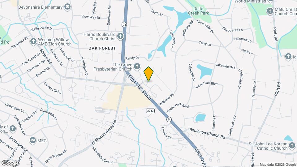 6157 Meadow Rose Ln Map and Location Details