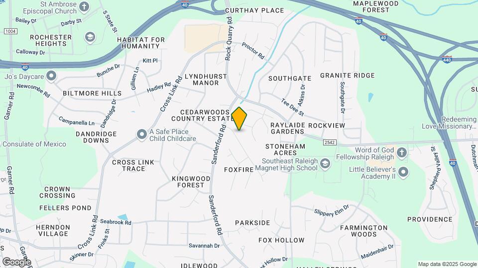 2221 Foxtrot Rd Map and Location Details