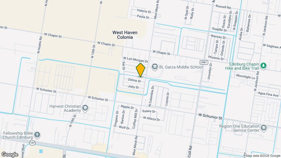 3613 Zelma St, Unit 4 Map and Location Details