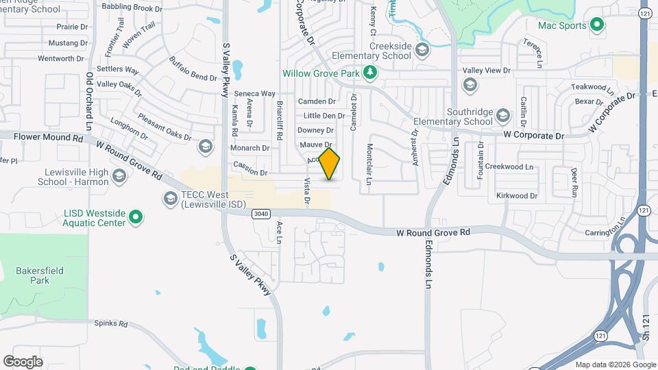 983 E Villas Ct Map and Location Details