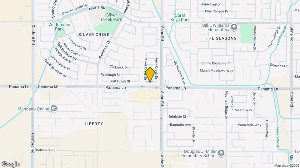 6627 Silver Moon Dr Map and Location Details