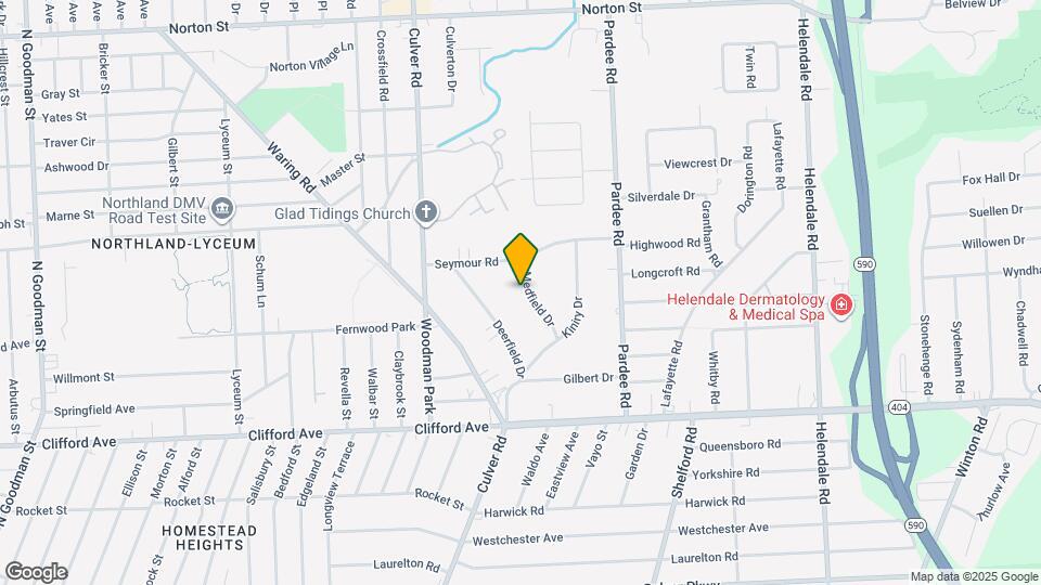 71 Medfield Dr Map and Location Details