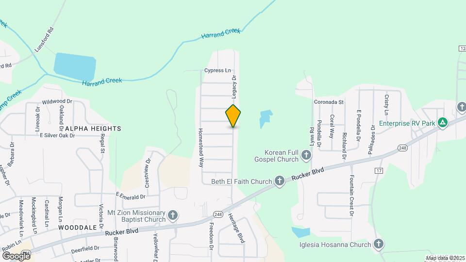 602 Legacy Dr Map and Location Details