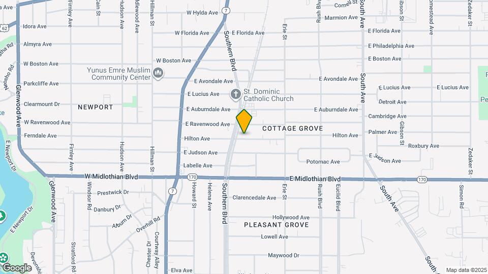 118 Hilton Ave Map and Location Details