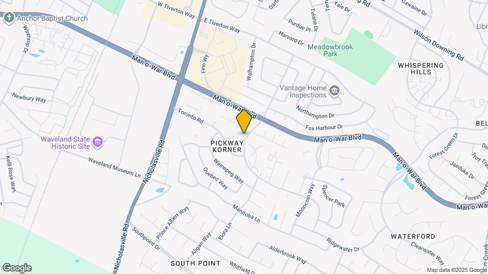 4021 Victoria Way Map and Location Details