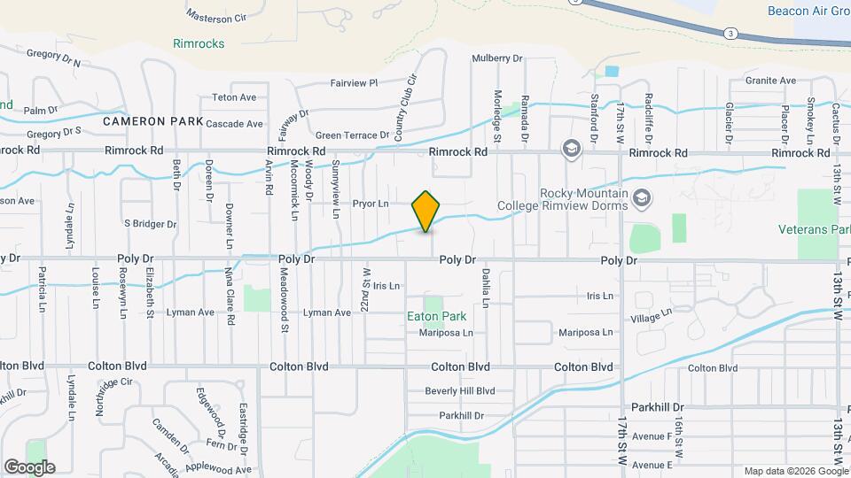 2516 Orchard Dr Map and Location Details