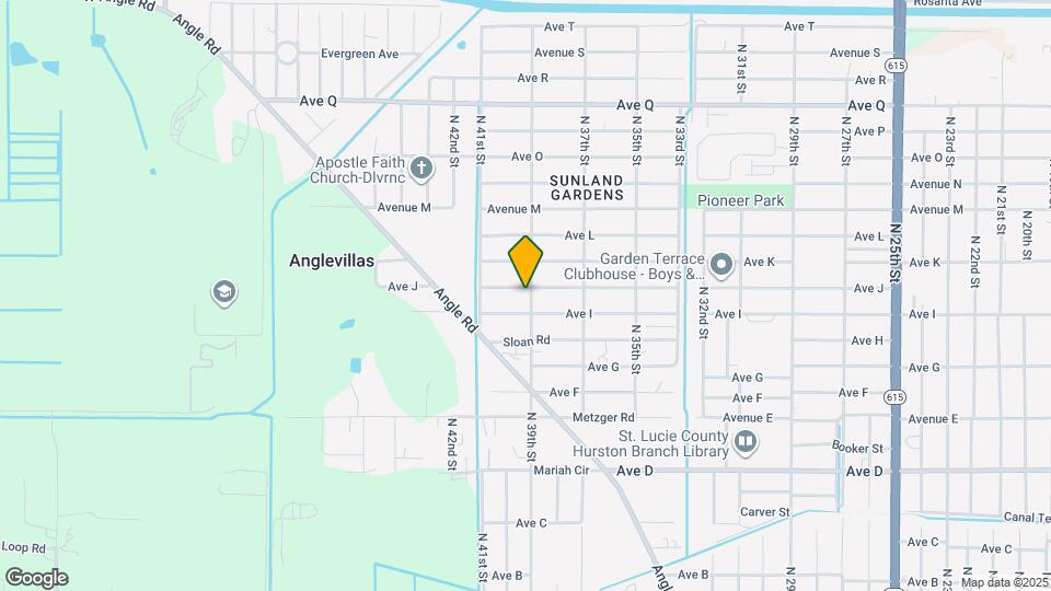 1007 N 39th St Map and Location Details