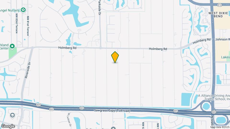 6297 NW 69th Way Map and Location Details