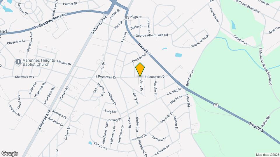 330 E Roosevelt Dr Map and Location Details