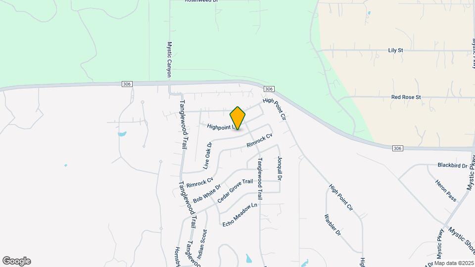 1285 Live Oak Dr Map and Location Details