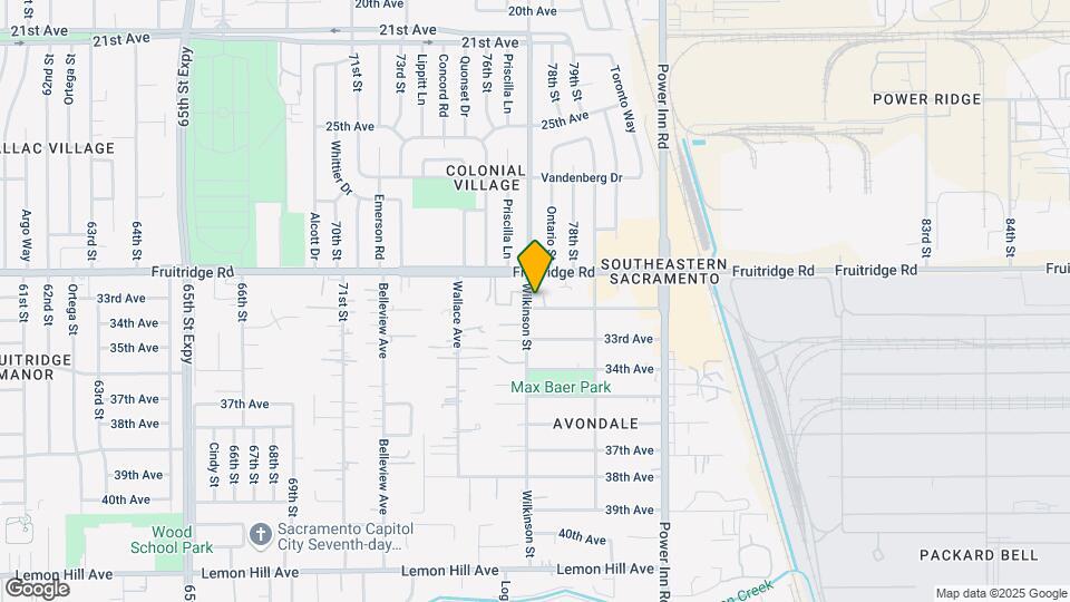 5651 Wilkinson St Map and Location Details