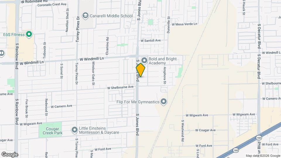 6073 Crown Palms Ave Map and Location Details