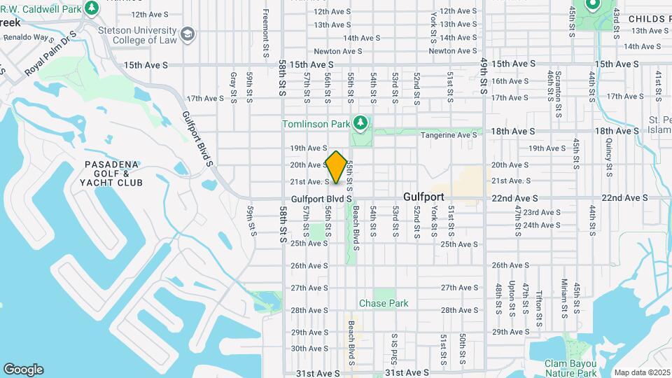 5519 Gulfport Blvd S Map and Location Details