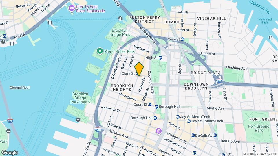 121 Henry St Mapa y Detalles de la Ubicación