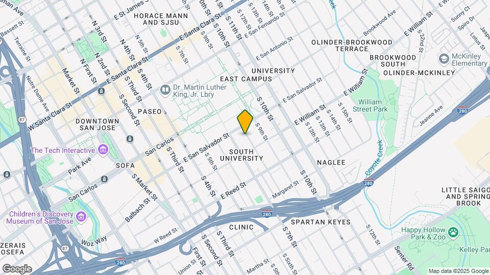 445 S 8th St Mapa y Detalles de la Ubicación