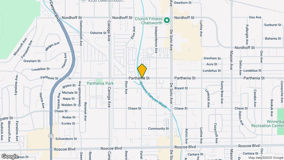 21054 Parthenia St Map and Location Details
